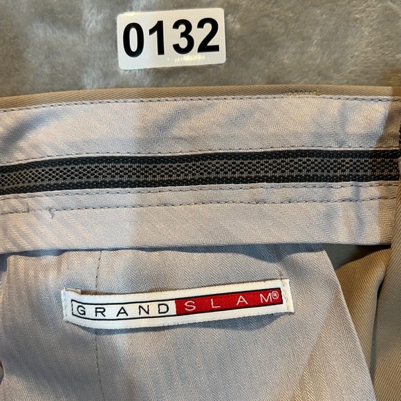 Grand Slam Pants Mens 32x29 Beige Activewear Stretch Comfort Golf Performance - Picture 7 of 8